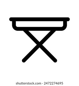 Download this premium vector of table in editable style, ready to use icon