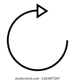 Download this refresh, reload icon in solid style from the User interface optimal category.