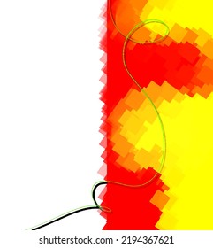 Download twibbon template style color like smoldering fire for product posts on social media