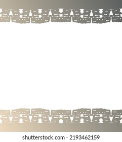 Download the typical border template of the iron color tribe