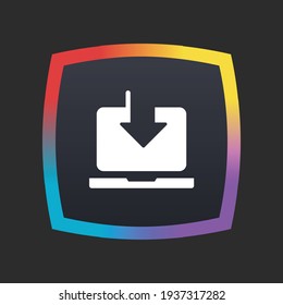 Download Updates - App Icon Button