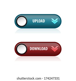 Download and upload button