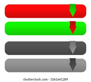 Download / upload button set w/ disallowed version
