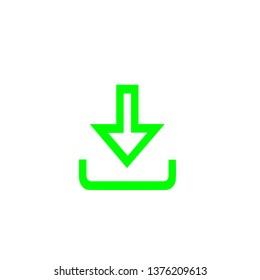 download upload button vector icon