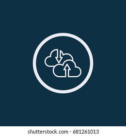 Download and Upload icon