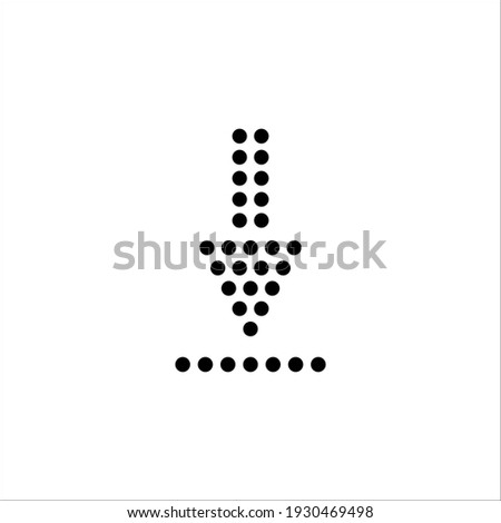 Download and  upload icon. Drag and drop background. Attachment button. Logo design element