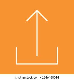 Descargar, Cargar icono, ilustración vectorial de stock, EPS10.