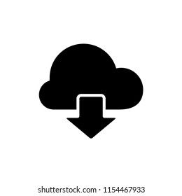 download upload icon vector template