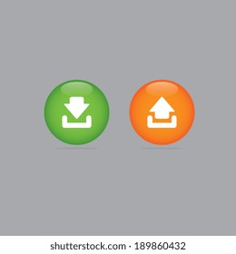 Download and Upload Icons