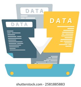 download and upload icons, data and document backup