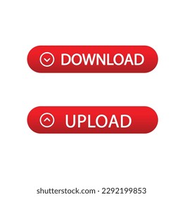 download and upload red button template