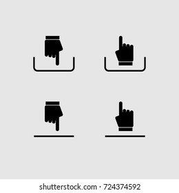 Download and upload symbol isolated