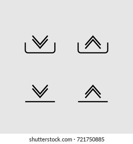 Download and upload vector design isolated