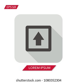 Download upload vector icon