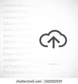 Download and upload vector icon. Flat sign for mobile concept and web design. Download and upload vector icon with arrow up and down simple solidDownload and upload vector icon
