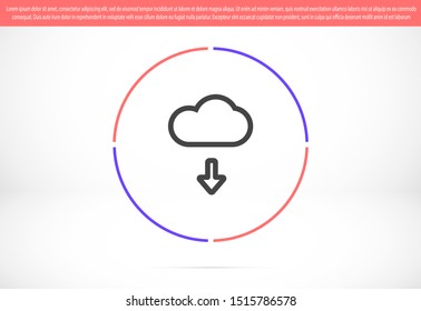 Download and upload vector icon. Flat sign for mobile concept and web design. Download and upload vector icon with arrow up and down simple solidDownload and upload vector icon