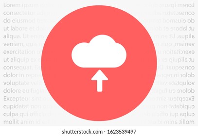 Download and upload vector icon. Flat sign for mobile concept and web design. Download and upload vector icon with arrow up and down simple solid Download and upload vector icon