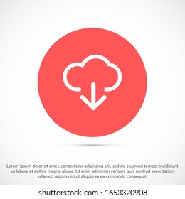 Download and upload vector icon. Flat sign for mobile concept and web design. Download and upload vector icon with arrow up and down simple solid Download and upload vector icon