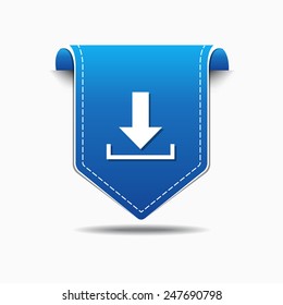 Download Vector blue Web Icon Set Button