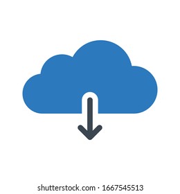 download vector glyph color icon 