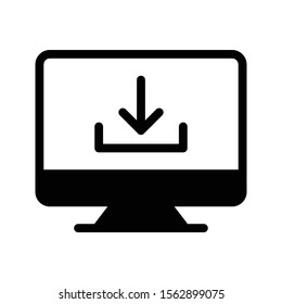 download vector glyph flat icon 