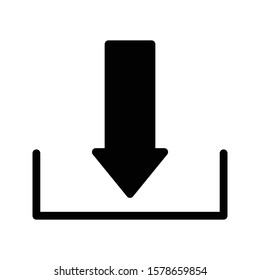 download vector glyph flat icon 