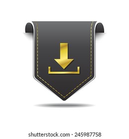 Download Vector golden Web Icon Set Button