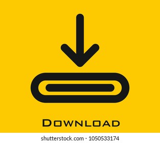 Download vector icon