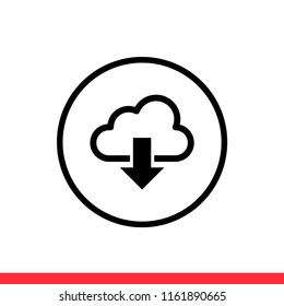 Download vector icon