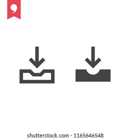 Download vector icon