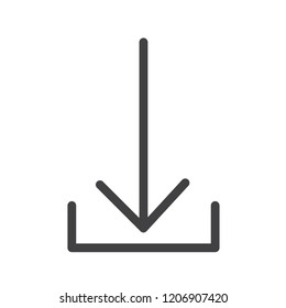 Download vector icon