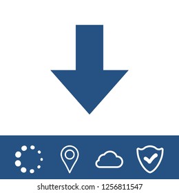Download vector icon