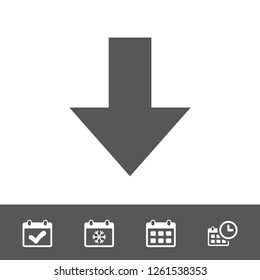 Download vector icon