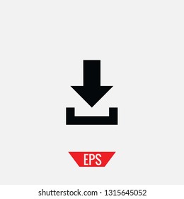 Download vector icon