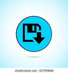 Download vector icon 