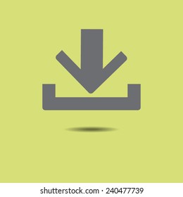 Download vector icon 