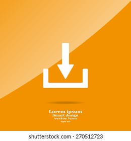 Download - vector icon 
