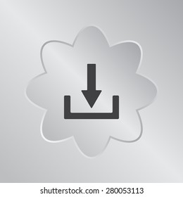 Download - vector icon 