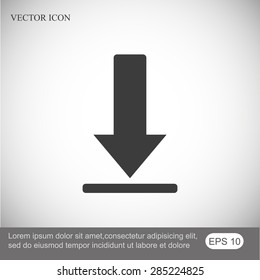 Download vector icon