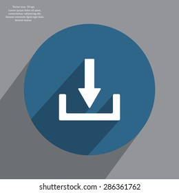 Download - vector icon 