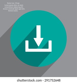 Download - vector icon 