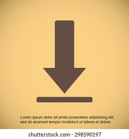 Download vector icon 