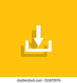 Download - vector icon 