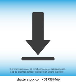 Download vector icon