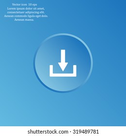 Download - vector icon 