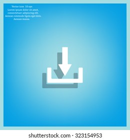 Download - vector icon 