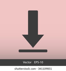 Download vector icon