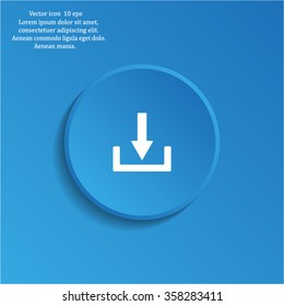 Download - vector icon 