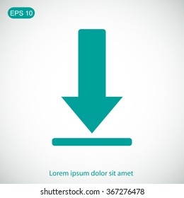 Download vector icon