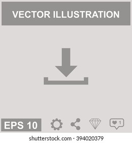 Download vector icon.